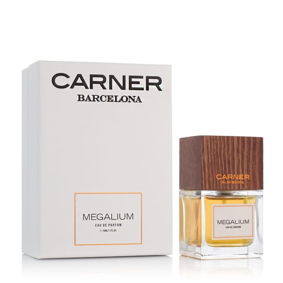Carner Barcelona Megalium EDP pudel lähedalt