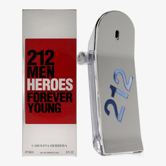 Carolina Herrera 212 Heroes Forever Young EDP – lahtipakitud pudel unisex lõhnast