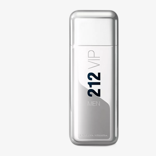 Флакон аромата Carolina Herrera 212 VIP Men EDT крупным планом