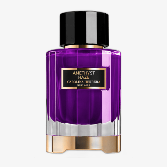 Элегантный флакон Carolina Herrera Amethyst Haze EDP