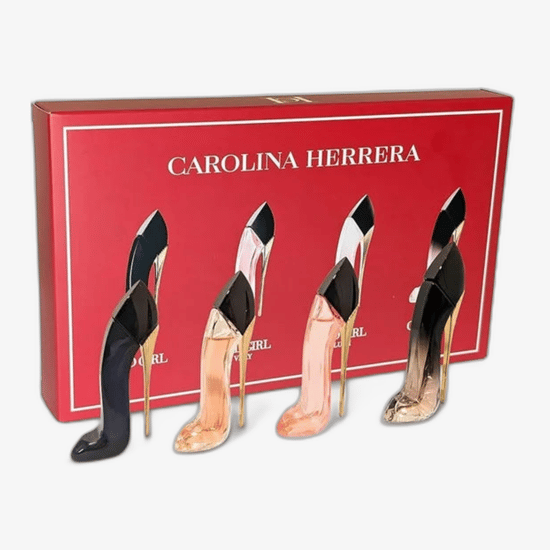 Carolina Herrera Good Girl Miniature Set 4 x in Elegant Packaging