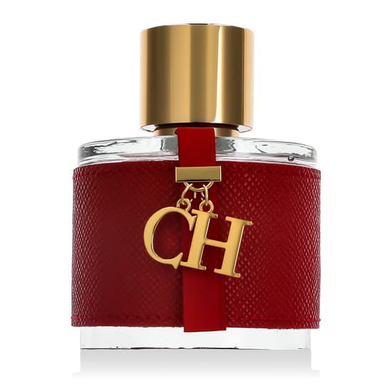 Бутылка Carolina Herrera CH EDT вблизи