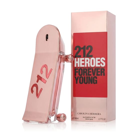 Carolina Herrera 212 Heroes Forever Young EDP – lahtipakitud pudel unisex lõhnast