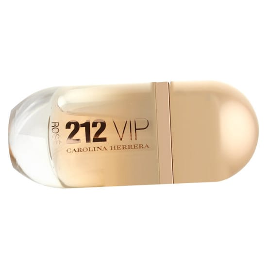 Elegant bottle of Carolina Herrera 212 VIP Rosé EDP