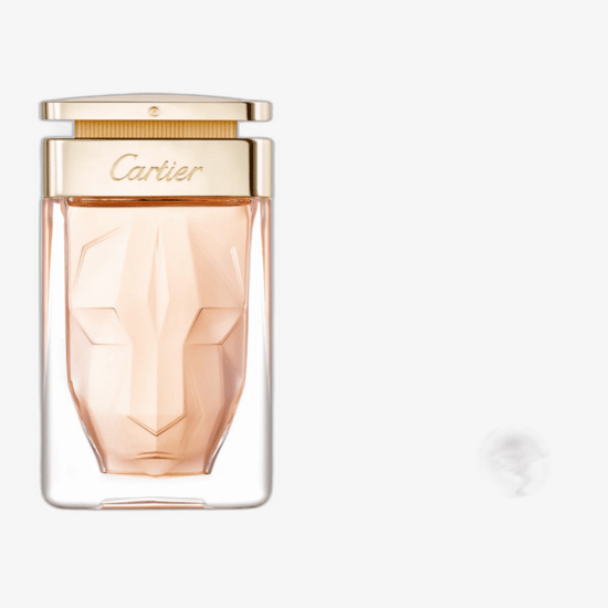 Close-up of Cartier La Panthère EDT bottle