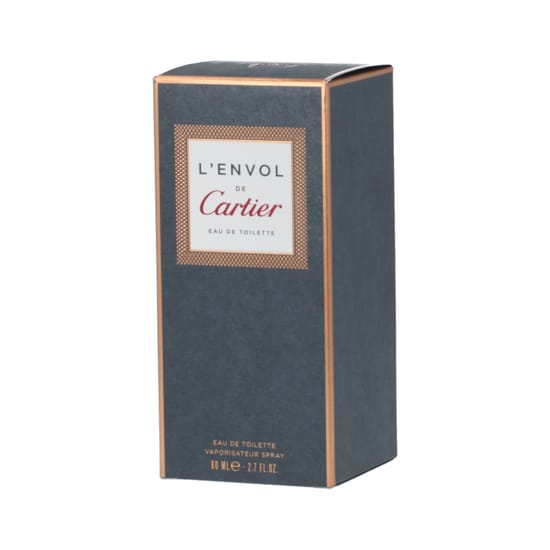Close-up of Cartier L'Envol EDT bottle