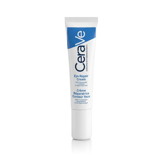 Moisturizing eye cream - CeraVe Eye Repair Cream in packaging