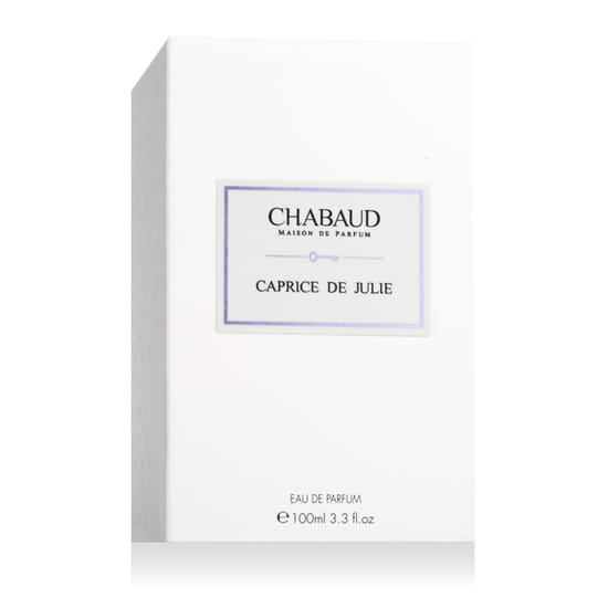 Elegant bottle of Chabaud Caprice de Julie EDP