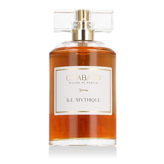Close-up of Chabaud Ile Mythique EDP bottle