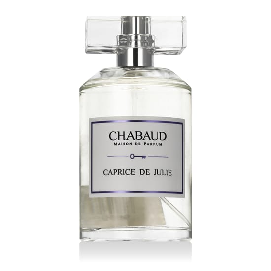 Elegant bottle of Chabaud Caprice de Julie EDP