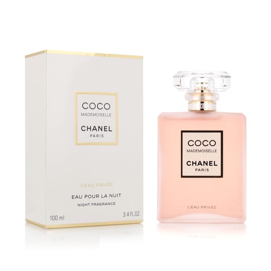 Close-up of Chanel Coco Mademoiselle L'Eau Privée bottle