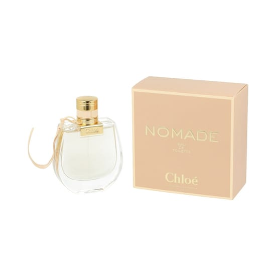 Close-up of Chloé Nomade EDT W perfume bottle