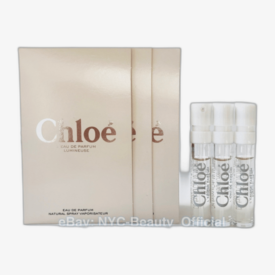 Chloé Chloé EDP spray sample elegant close-up, Chloé minimalistic fragrance sample