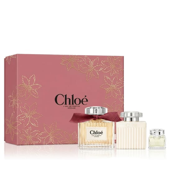 Набор парфюмов Chloé L'EDP Intense с мини-версией и бальзамом для тела