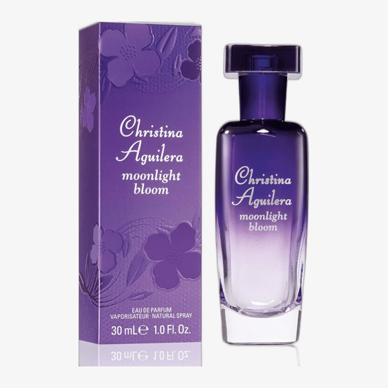 Christina Aguilera Moonlight Bloom EDP pudel lähedalt