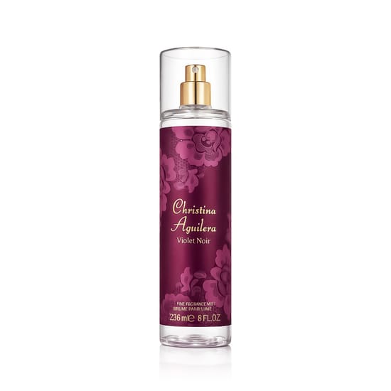 Christina Aguilera Violet Noir Bodyspray pudel lähedalt