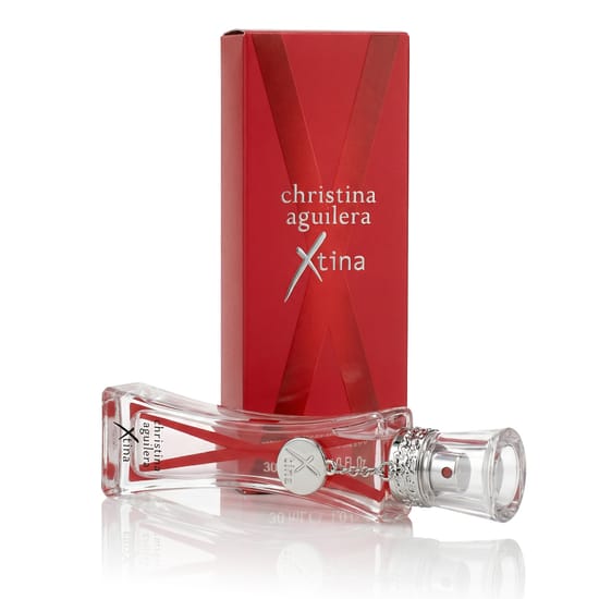 Christina Aguilera Xtina EDP parfüümi pudel lähedalt
