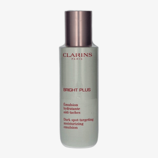 Close-up Clarins Bright Plus tumedate laikude vastu suunatud niisutav emulsioon