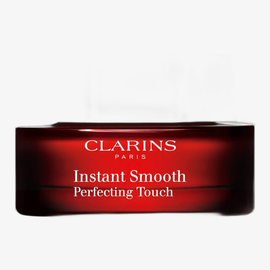 Close-up of Clarins Instant Smooth Make-Up Base packaging