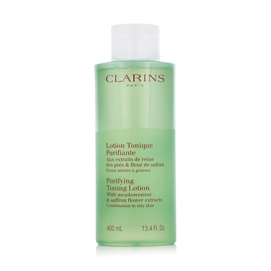 Clarins Purifying Toning Lotion Meadowsweet & Saffron Flower (Combination to Oily Skin)