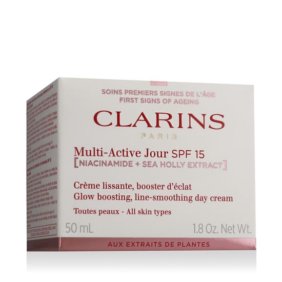 Крем для лица Clarins Multi-Active Jour SPF в упаковке