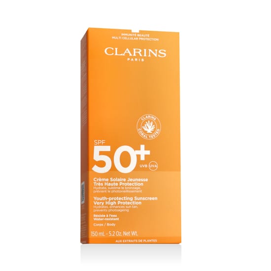 High protection spf 50 sunscreen by clarins
