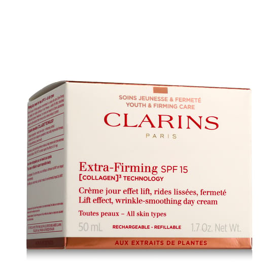 Крупный план крема Clarins Extra-Firming Day Cream SPF 15