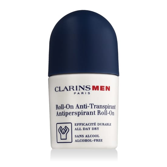 Clarins Men antiperspirant deo roll-on lähipilt