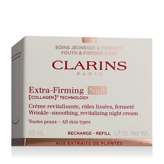 Clarins Extra Firming Nuit Night Cream Jar Close-Up