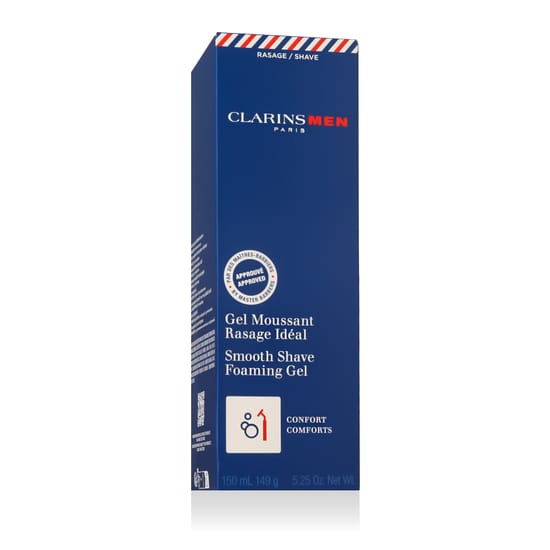 Clarins men smooth shave foaming gel pakend Pehme raseerimise geel Clarins menilt