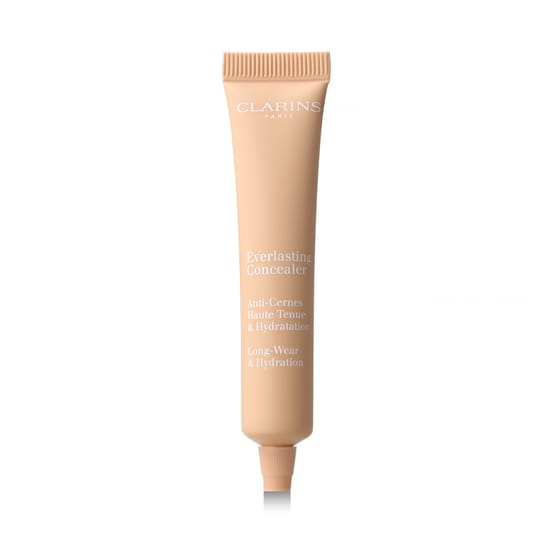 Close-up of Clarins Everlasting Concealer (02.5 Medium) packaging