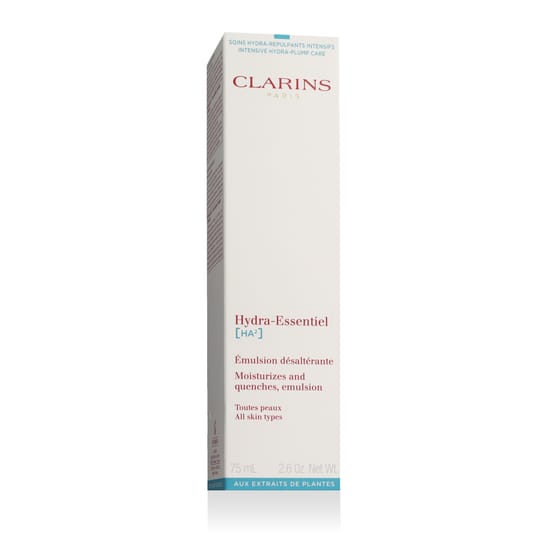 Close-up of Clarins hydra-essentiel [ha²] moisturizing emulsion