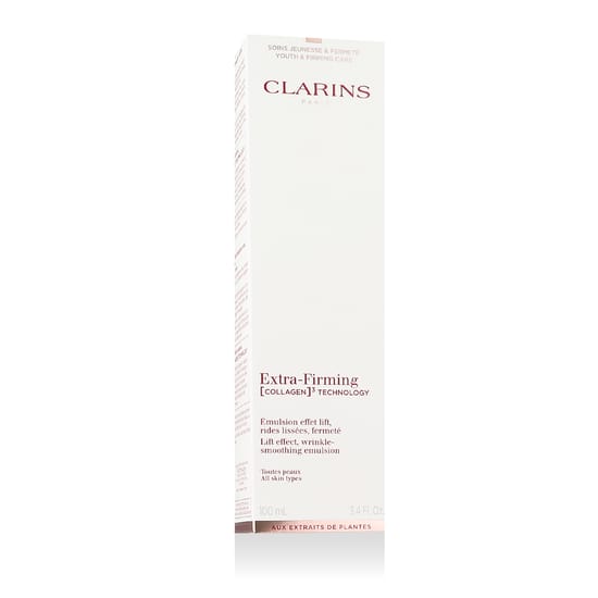 Бутылка Clarins Extra Firming Smoothing Emulsion для ухода за кожей
