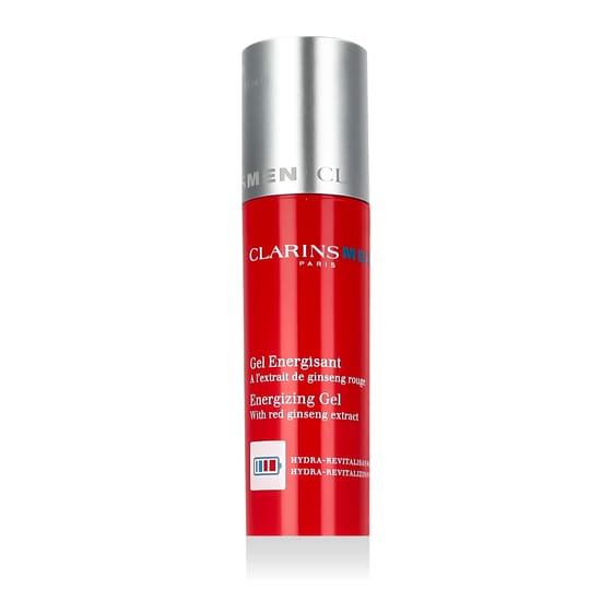 Niisutav geel Clarins Men Energizing Gel pakendis