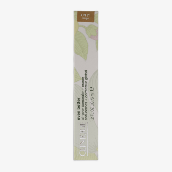 Clinique Even Better All-Over Concealer + Eraser CN 74 Beige — универсальный консилер для лица