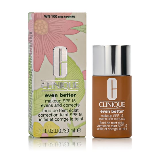 Clinique even better makeup spf 15 bottle close-up