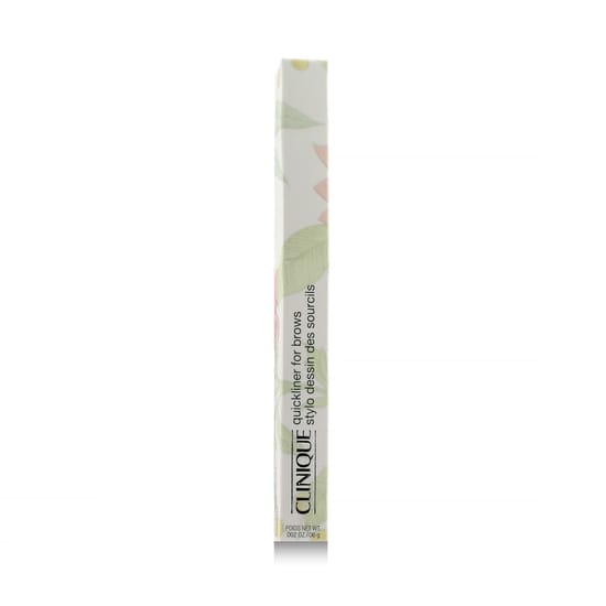 Карандаш для бровей Clinique Quickliner For Brows, оттенок 02 Soft Chestnut, крупный план
