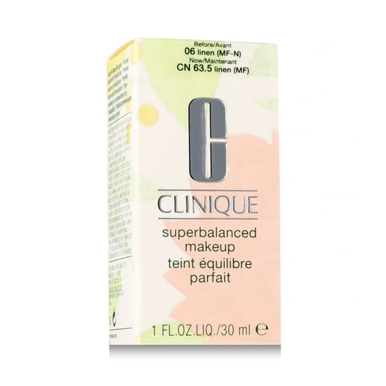 Clinique Superbalanced Makeup bottle in linen shade