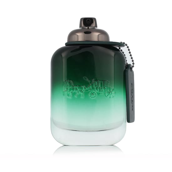 Coach Green EDT bottle and packaging