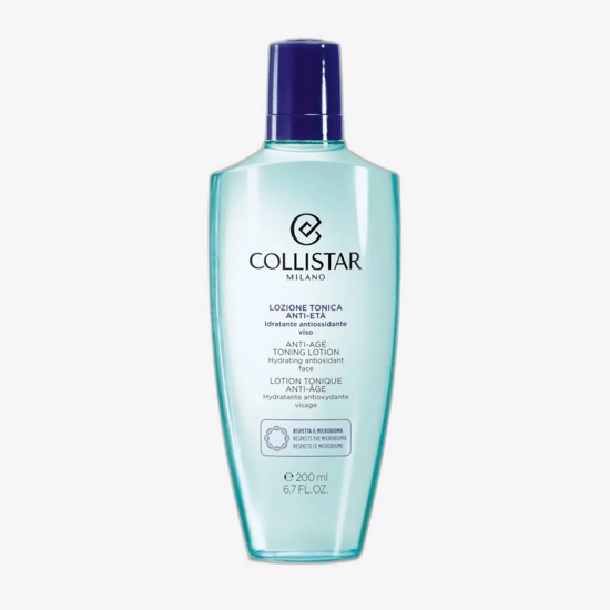 Бутылка тонера Collistar Anti-Age крупным планом