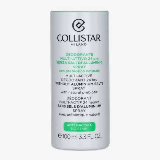 Collistar multi-active deodorant 24 hours spray pudeli lähivõte
