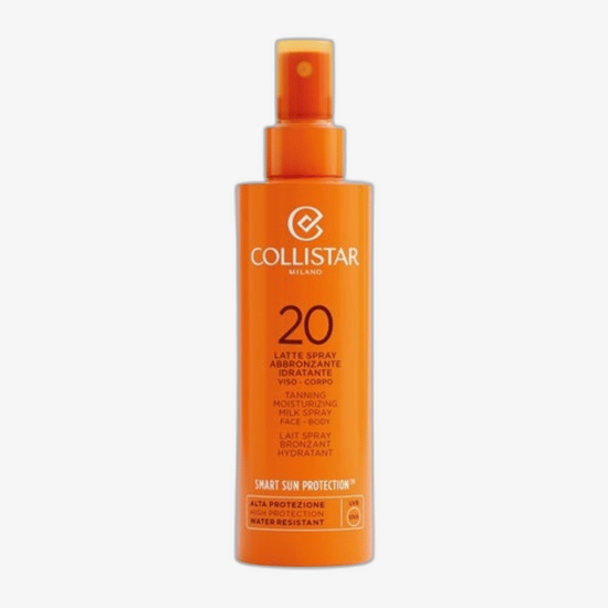 Collistar Smart Sun Protection® Tanning Moisturizing Milk Spray SPF 20 toote pudel