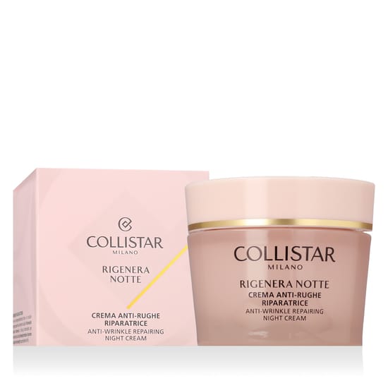 Collistar Rigenera Night Cream Packaging Collistar Rigenera Anti-Wrinkle Night Cream in a Jar