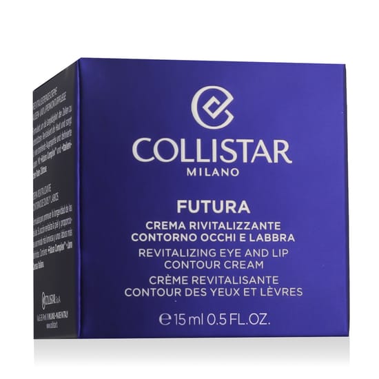 Collistar Futura silma- ja huulekontuurikreem elegantses pakendis Collistar Futura revitaliseeriva silma- ja huulekontuurikreemi tekstuuri ja pehmuse detailvaade