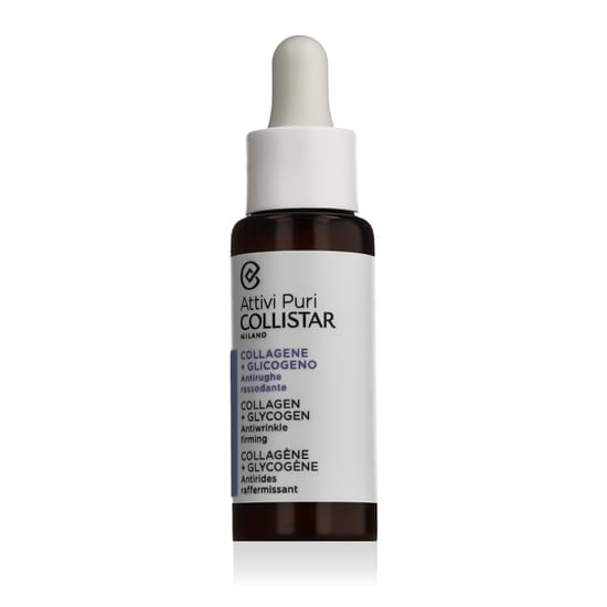 Packaging of Collistar Attivi Puri Collagen + Glycogen for anti-aging care