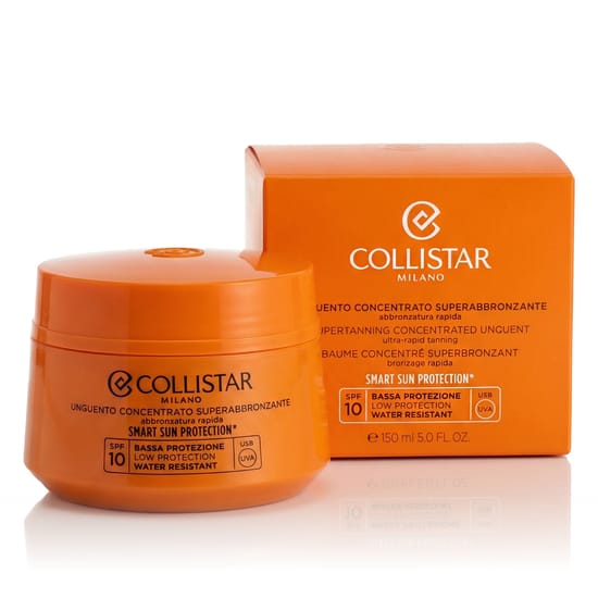 Collistar Smart Sun Protection® Supertanning Concentrate SPF 10 pakendi kujutis
