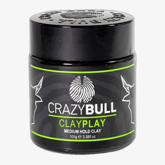 CrazyBull Clay Play Medium Hold Clay – lähedalt purgi ja mati savi tekstuuri detailid