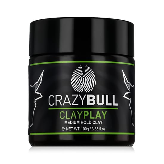 CrazyBull Clay Play Medium Hold Clay – lähedalt purgi ja mati savi tekstuuri detailid