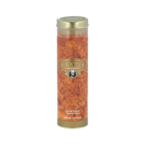 Cuba Gold EDT - bottle with a golden fragrance