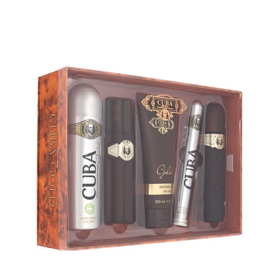 Cuba Gold EDT 100 ml + EDT 35 ml + AS 100 ml + DEO VAPO 200 ml + SG 200 ml